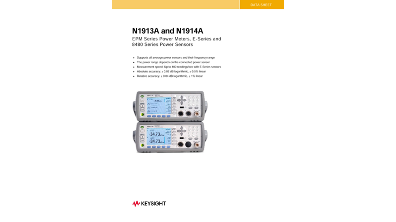 E9300A E-Series Average Power Sensor | Keysight
